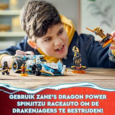 Lego Ninjago 71791 Zanes Drakenkracht Spinjitzu Racewagen - thumbnail