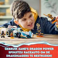 Lego Ninjago 71791 Zanes Drakenkracht Spinjitzu Racewagen - thumbnail