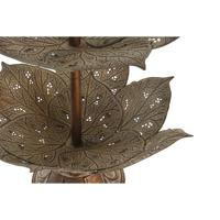 Fruitschaal DKD Home Decor Gouden Metaal 42 x 42 x 80 cm - thumbnail