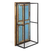 Salontafel Colonia | Hout  | Mangohout | Zwart Donkergrijs Cognac - thumbnail