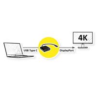VALUE Beeldscherm adapter USB Type C - DisplayPort v1.2 - thumbnail