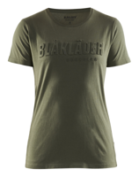 Blåkläder Dames T-Shirt 3D 34311042 | Herfstgroen | Maat XXL - 7330509789964 - thumbnail