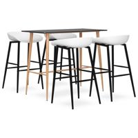 5-delige Barset zwart en wit - thumbnail