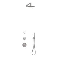 Regendoucheset Wiesbaden Dreams met Inbouwdeel en Wanduitloop Chroom - thumbnail