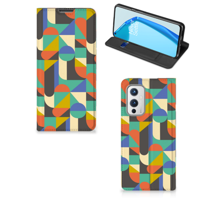 OnePlus 9 | Hoesje met Magneet | Funky Retro OnePlus 9 | Hoesje met Magneet | Funky Retro