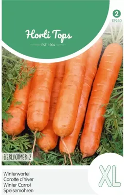 Zaden Wortelen Berlikumer 2 Hortitops - Hortitops