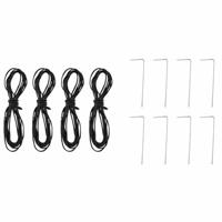 Luifeltent Blauw 250 x 250 x 227 / 236 / 245 cm Oxford stof - thumbnail