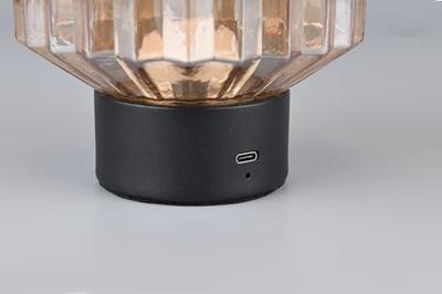 Trio Oplaadbaar tafellampjeLord met amber glas - R57761113