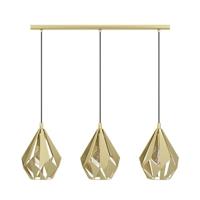 Eglo GoudenCarlton 3-lichts hanglamp - 43909 - thumbnail