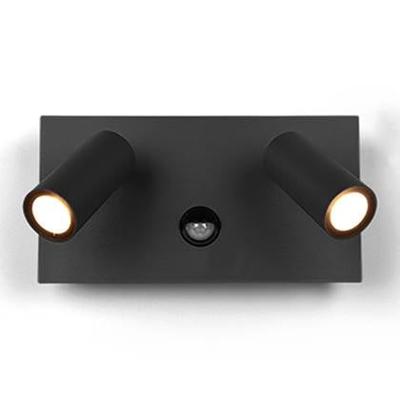 Trio Wand lampTunga met bewegingssensor antraciet - 222969242