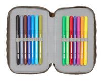 Driedubbele Pennenzak Jurassic World 12,5 x 19,5 x 5,5 cm 37 Onderdelen - thumbnail