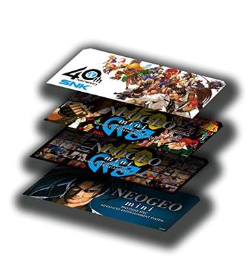 Neo Geo Mini Character Stickers
