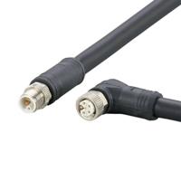 ifm Electronic E12660 Verbindingskabel Aantal polen (sensoren): 5, 5 Stekker, recht, Bus, haaks 1.0 m 1 stuk(s) - thumbnail