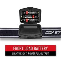 Coast FL 75 Hoofdlamp LED werkt op batterijen 405 lm 2 h - thumbnail