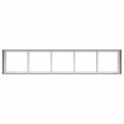 VidaXL Plantenbak 200x40x40 cm roestvrij staal