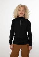 Protest Rewillowy 1/4 Zip Pully Kinderen True Black 164 - thumbnail