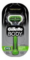 Gillette Body scheerapparaat voor mannen Groen - thumbnail