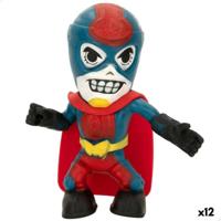 Actiefiguren Eolo Super Masked Pepper Man 14 x 15,5 x 5,5 cm Elastisch (12 Stuks) - thumbnail