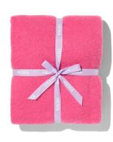 HEMA Plaid wol-look roze 130x150 (felroze) - thumbnail