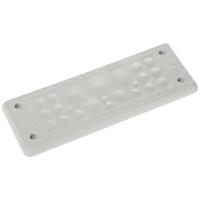 Trelleborg MH-24 F 23-1 LIGHT GREY UL94 V-0 IP65 TPE Screw Doorvoerplaat TPE Grijs 1 stuk(s) - thumbnail