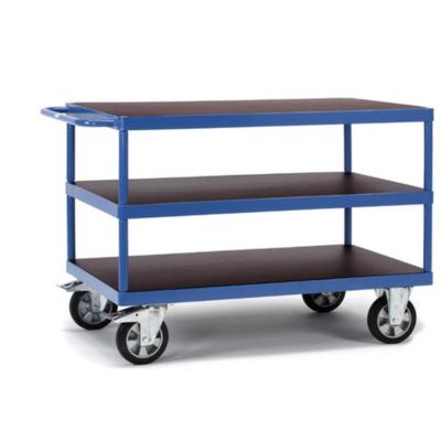 Fetra Hauptartikel 12422 Tafelwagen Staal Poedercoating Laadvermogen (max.): 1200 kg Stralend blauw (RAL 5007) Fetra Hauptartikel 12422 Tafelwagen Staal Poedercoating Laadvermogen (max.): 1200 kg Stralend blauw (RAL 5007)