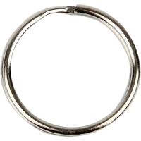 Creativ Company Sleutelhangers, d 25 mm, 100 stuk/ 1 doos - thumbnail