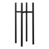 Mica Decorations pothouder Ascot 34x71 cm zwart - thumbnail