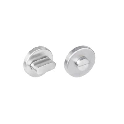 WC-sluiting 6mm staal verdekt met nokken ø53x8mm zonder venster rvs