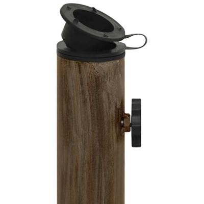 VidaXL Parasolvoet 44x44x31 cm gietijzer bronskleurig