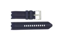 Horlogeband Nautica A15606G / A15578G Rubber Blauw 24mm - thumbnail
