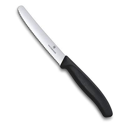 Victorinox Tomatenmes gekarteld zwart - thumbnail