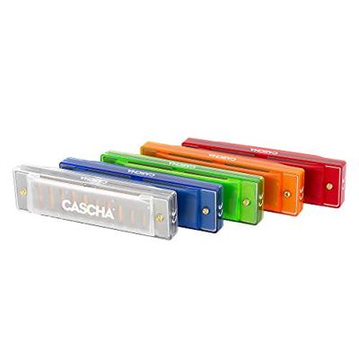 Cascha HH 2275 Fun Blues mondharmonica in C blauw
