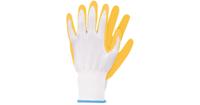 Werkhandschoenen latex lichtgeel S Talen Tools - Talentools - thumbnail