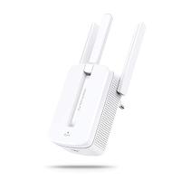 MERCUSYS Wlan Repeater N 300Mbps WiFi Extender Wireless versterker MW300RE (N300, 2 externe antenne),Wit - thumbnail