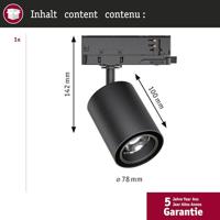 Paulmann Kratos 96569 LED-railspot ProRail3 9 W LED Zwart - thumbnail