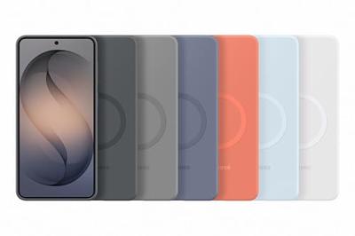Samsung Backcover Samsung Galaxy S26+ Lichtblauw Inductieve lading