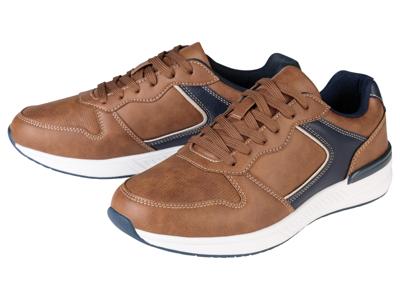 esmara Heren sneakers (bruin/marineblauw, 46)