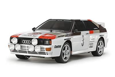 Tamiya 1:10 RC auto Elektro Straatmodel Audi Quattro Rally Brushed 4WD Bouwpakket TT-02