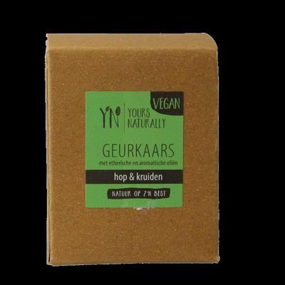 Yours Naturally Votive geurkaars hop & kruiden 9cl 1 Stuks
