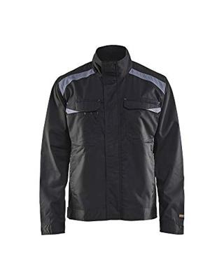 Blåkläder Industriejack. Ongevoerd 40541210 | Zwart/Grijs | Maat S - 7330509357576
