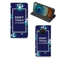 Nokia X20 | X10 Design Case Flowers Blue DTMP - thumbnail