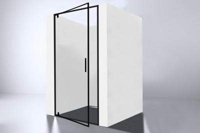 Nisdeur Best Design Baron 70x200 cm Nano Glas 8 mm Mat Zwart