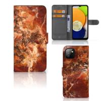 Samsung Galaxy A03 | Bookcase | Marmer Bruin - thumbnail