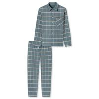 Schiesser Schiesser Heren Pyjama Long mineralgreen 182029 56/XXL - thumbnail