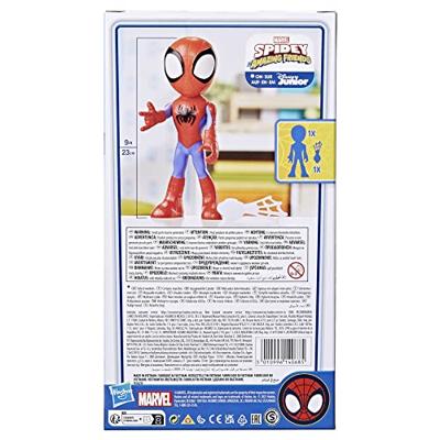 Marvel Spidey and His Amazing Friends Supersized Spidey figuur - 23 cm