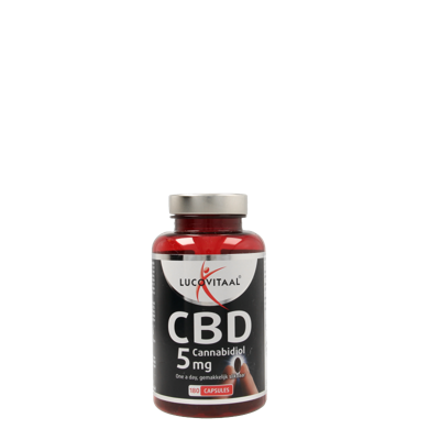 Lucovitaal CBD Cannabidiol 5mg Capsules