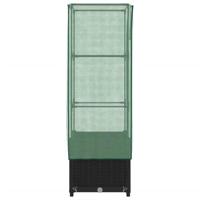 VidaXL Plantenbak verhoogd met kashoes 40x40x139 cm rattanlook - thumbnail