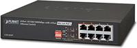 Planet GSD-804P netwerk-switch Unmanaged Gigabit Ethernet (10/100/1000) Zwart Power over Ethernet (PoE) - thumbnail