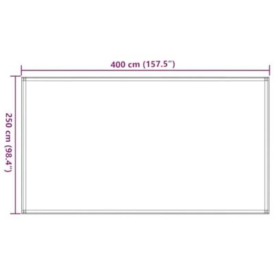 VidaXL Tenttapijt 250x400 cm bruin - thumbnail