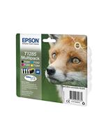 EPSON Multipack T1285 - Fox - zwart, cyaan, magenta, geel - thumbnail